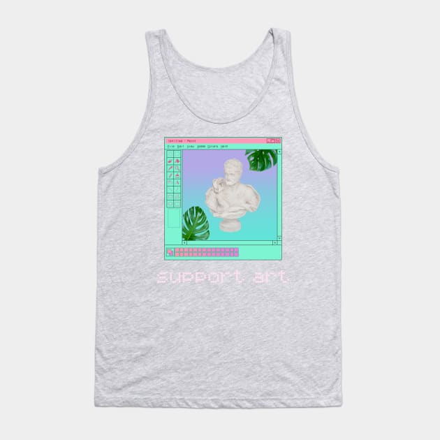 Support Art Tank Top by Family Heritage Gifts